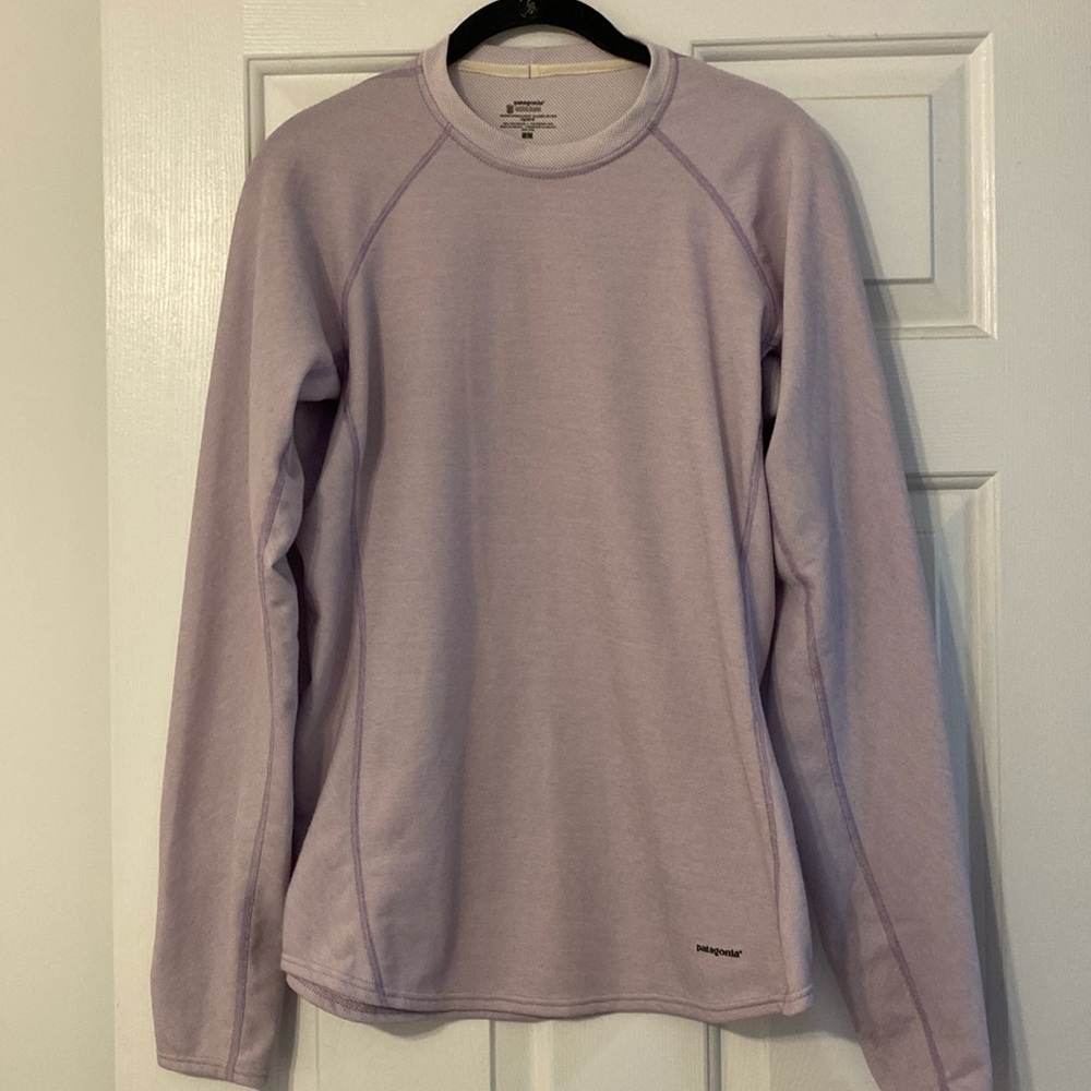 Patagonia Lavender Long Sleeve Tee